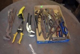 Assorted pliers