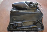 12 volt electric vacuum and attachments with bag