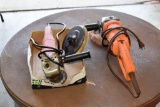 Black and decker 4in grinder with Chicago 7in sander/polisher with extra sanding disc