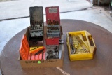 Hole saws, drill bits,