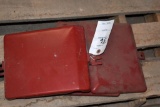 Two International Cub battery cover and Farmall A Cover