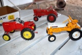 Ertl IH 140, Ertl IH Cub. Massey Harris Scale Model Toy Tractors