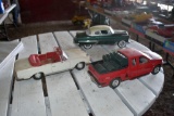 1/18 Scale 1953 Bel Air, Maisto 1/18 Scale 1966 Mercedes Benz 280 SE No Box, Mira 1998 Ford
