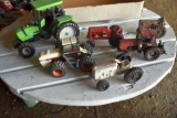 Ertl Deutz 6260 With Broken Cab, Repainted, Cab Comes Off, 3894 1/32 Scale, 2294 tractor 1/32