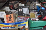(2) Totes Of Empty Toy Tractor Boxes