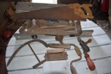 Assortment Of Vintage Wood Working Tools