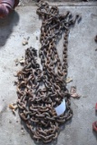 30 ft log chain with 2 hooks