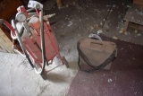 Central Pneumatic Sandblasting Pot, With Hose And Sandblasting Tote