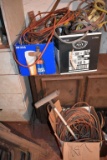 (3) Boxes Of Electrical Cord, Tie Downs, Misc. Shop Supplies
