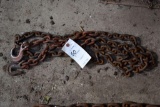 10 ft log chain two hooks