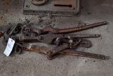 Three ratchet chain binders