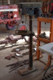 16 speed drill press with 3/4 KW motor 110 V