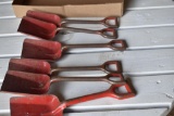 (6) Metal Sand Toy Shovels