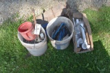 (2) 5 Gallon Buckets Of Tin Screws