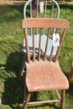 (2) Vintage Wooden Chairs