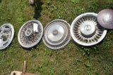 Assortment Of Vintage Hub Caps