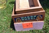 Dovetailed Fruit Boxes With Label
