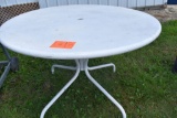 41'' Metal Garden Table