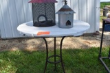 Galvanized Bird Feeder, metal Bird Feeder, 32