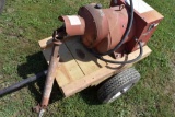 Wind Power PTO Generator, 540 PTO On Cart With 50 Amp Cord, Single Phase