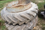 Set Of 12x38 Clamp On Duals With Hardware