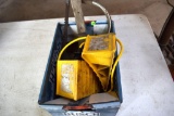 Wheel chalks and small saw