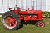 McCormick Farmall H, NF, restored, running, belt Pulley, clamshell fenders, like new 12.4x38