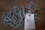 Log chain 11ft two hooks