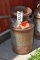 Antique Milk Can Stamped with JJ Roch Pine Island, Minn, 10 Gal.
