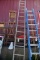Vintage 13' Wooden Ladder