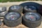 4 Matching Rims 5 Bolt Varifit With Tires 205-50-R15