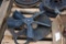Misc. Pallet of Automotive Parts Including Fly Wheels, Fan, Transmission Cover