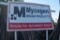Mycogen Plastic Card Board Seed Sign, 5' W x 3' H, Sign Double Sided