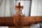 Scroll Sawed Corner Shelf, Approx. 33