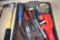 Assorted Tools: hammer, needle nose, 5-gal. pail opener, and misc.