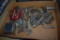 Socket sets and sockets, 3/8 drive, tape measures, swivel socket, standard size