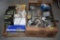 Two Boxes of Misc. Electrical Fixtures and Lightbulbs