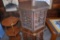 3 End Tables And 3 Tier Spindle Shelf, Shelf Approx.. 22