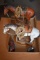 4 Horse Figurines
