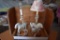 2 Horse Lamps