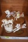 4 Carousel Ponies Including Two That Are Musical