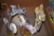 4 Horse Figurines