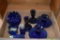 Blue Salt and Pepper, Candle Stick Holder, Misc.