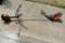 Olympyk 260, Gas-Powered Weed Trimmer with Saw Blade and Harness