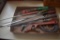 Pipe Wrenches and Long Screw Drivers