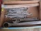 Box of Assorted Open End Box Wrenches