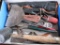 Assortment of Tools Including Rubber Hammer, Diamond Crescent Wrench, Channel Lock
