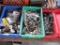 3 Boxes of Chain, Chain Fasteners and Assorted Hardware