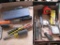 Box of Misc. Tools Including Tape Measure, Screwdrivers, Allen Wrenches