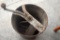 Antique #8 Universal Bread Maker With Cylinder Grater